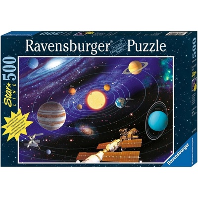 RAVENSBURGER Svietiace Slnečná sústava 500 dielov