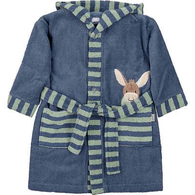 Sterntaler Детски халат за баня и плаж за момчета с магаренце, Sterntaler (7302106)