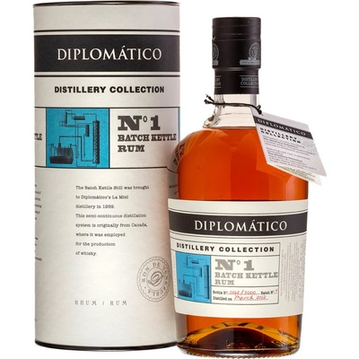 Diplomatico Distillery Collection No.1 Batch Kettle 47% 0,7 l (tuba)