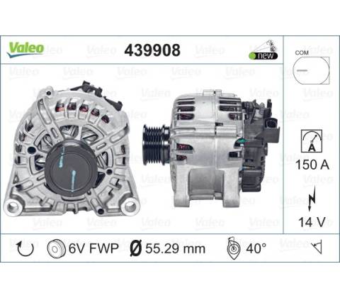VALEO Alternátor 439908