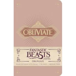 Fantastic Beasts and Where to Find Them: Obliviate Hardcover Ruled Notebook | Insight Editions (2016)