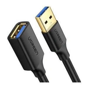Ugreen cable extension cable usb 3.0 (female) - usb 3.0 (male) adapter 1m black (10368)