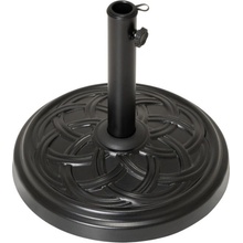 Garthen SC00252 podstavec na slunečník kulatý černý 15 kg