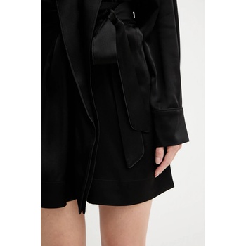 Victoria Beckham Рокля Victoria Beckham в черно къса със стандартна кройка 1425WDR007032A (1425WDR007032A)