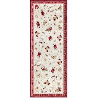 Villeroy & Boch Behúň červený Toy´s Delight Nostalgic Shine 80x200 cm