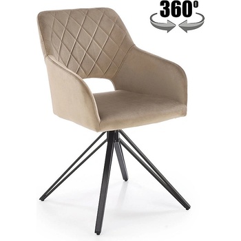 ЕВРОМАР Трапезен стол k535 бежов