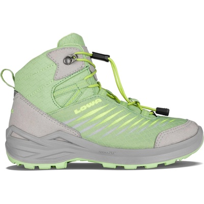 Lowa Детски туристически обувки Lowa Kid's Zirrox II GTX Mid Walking boots - Smoke Green / Mint - размер 28 (EU) (702-3151-0616)