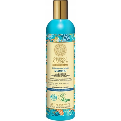 Natura Siberica Rakytníkový šampón pre slabé vlasy 400 ml