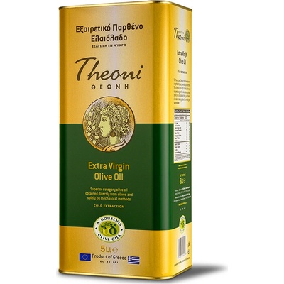 Theoni Kalamata olivový olej Extra panenský 5 l