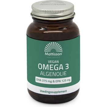 Mattisson Healthstyle Веган Омега-3 от водорасли 60 капсули | Mattisson Healthstyle (MT1467)