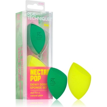 Real Techniques Nectar Pop Dewy Dose Sponge Set 2 ks