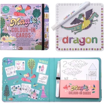 Floss&Rock Карти за оцветяване с вода - Magic Water, Floss&Rock - Приказки (46P6564)