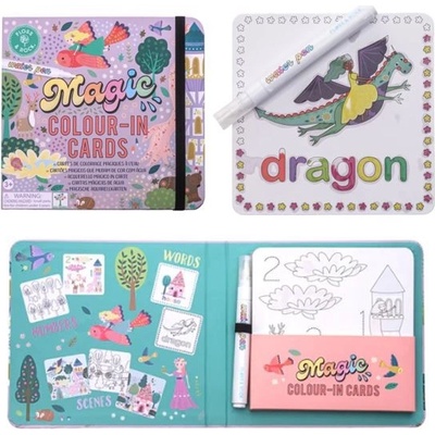 Floss&Rock Карти за оцветяване с вода - Magic Water, Floss&Rock - Приказки (46P6564)