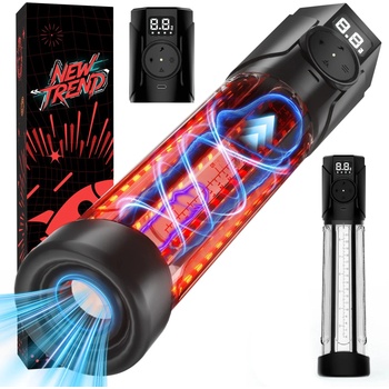 SuperLove Red Light Enhancement Automatic Vacuum Pump