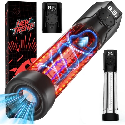 SuperLove Red Light Enhancement Automatic Vacuum Pump