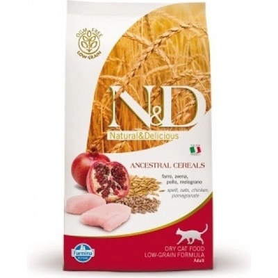 N&D Adult Cat Low Grain Chicken & Pomegranate 2 x 10 kg