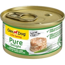 GimDog Pure delight kuracie s jahňaciem 85g