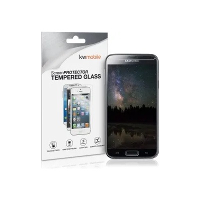 kwmobile Закалено защитно стъкло за Samsung Galaxy S5 - прозрачен