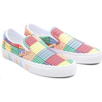Vans Classic Slip On Pride Multi True White