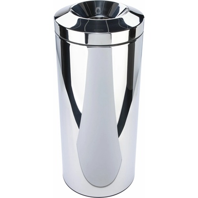 Brabantia Papierkorb Flame Guard Brilliant Steel