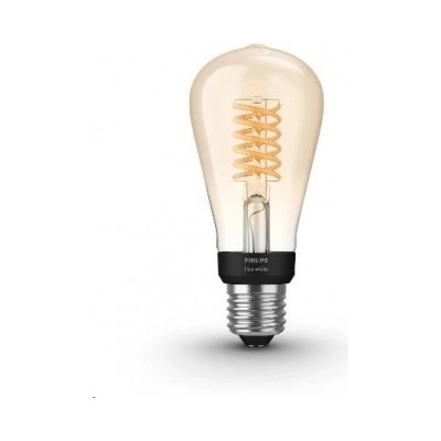 Philips Hue Filament BT LED žárovka E27 ST64 9W teplá bílá chytrá LED žárovka 600 lm 2200 K stmívatelná