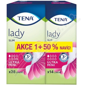 Tena Lady Slim Ultra Mini+50% 42 ks 211482