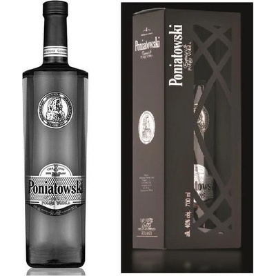 Poniatowski Vodka 40% 0,7 l (karton)