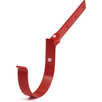 Bryza PVC Kovová odkvapová konzola krútená 150 mm červená