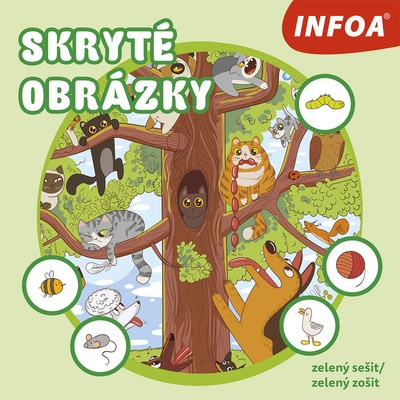 Skryté obrázky - zelený zošit - INFOA