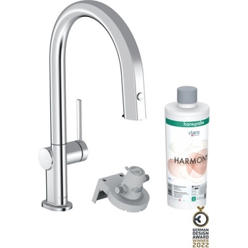 Hansgrohe Смесител за кухня Hansgrohe Aqittura M91-H210, pull-out, chrome (M91-H210 pull-out)