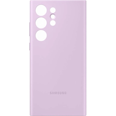 Samsung Оригинален гръб Samsung Silicone Cover за Samsung Galaxy S23 Ultra - Лилав, EF-PS918TVE