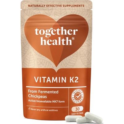 Together Health Vitamín K2 z fermentovaného cíceru 30 kapsúl