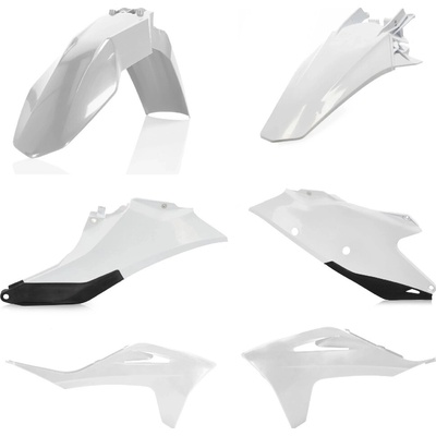 Acerbis plastový kit sa hodí pre GAS GAS EC250/300/ECF250/350 21- biela/čierna