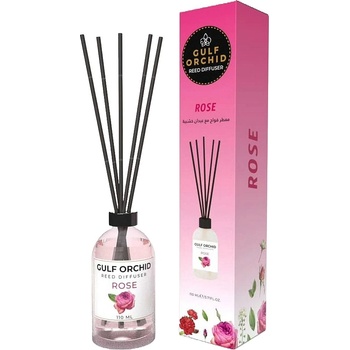 Gulf Orchid Ароматни пръчици Gulf Orchid - Rose, 110 ml