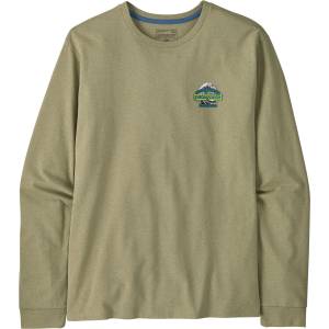 Patagonia Long-Sleeved Great Waves Responsibili-Tee Размер: L / Цвят: зелен