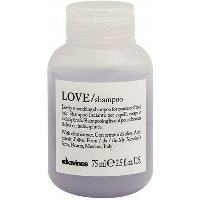 Davines Essential Love Smooth Šampon pro uhlazení nepoddajných vlasů 75 ml