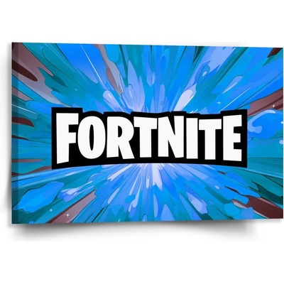 Sablio Obraz FORTNITE modrá Varianta: 110x50cm
