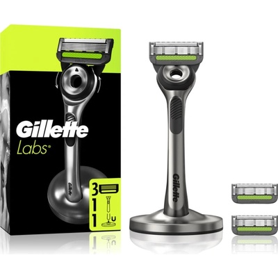 Gillette Labs самобръсначка с поставка + резервни ножчета 5 бр