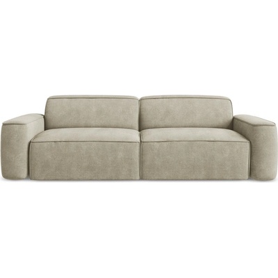 makamii Бежов шенилов диван 244 cm Omao - Makamii (OMAO_4S_61_P1_C7)