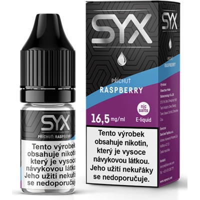 SYX NS Raspberry 10 ml 16,5 mg