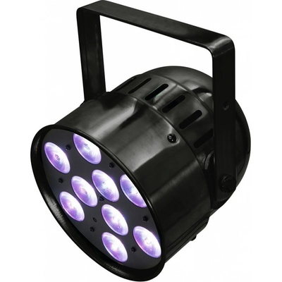 Eurolite LED PAR-56, 9x8W QCL, krátký černý