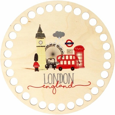 Natana drevené dno London 15cm