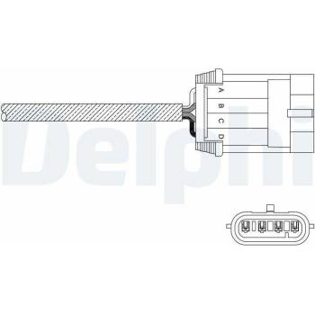 Lambda sonda DELPHI ES11061-12B1