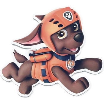 Impol Trade 3D Penová dekorácia na stenu Labková patrola Zuma SRPP-007 22 x 20 cm