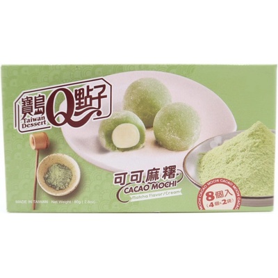 Qmochi Японски сладки с вкус на Matcha 80гр