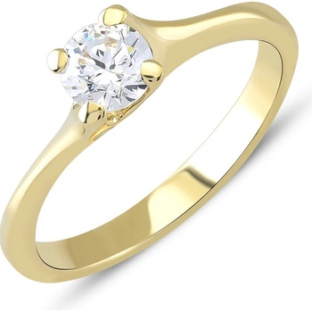 Lillian Vassago Zlatý prsteň so zirkónom LLV22 GR023