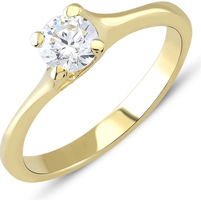 Lillian Vassago Zlatý prsteň so zirkónom LLV22 GR023