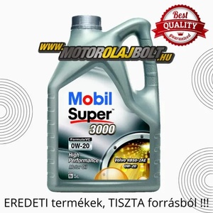 Mobil Super 3000 Formula V 0W-20 5 l