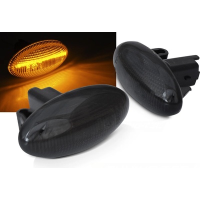Bočné smerovky 107 206 307 C1 C2 C3 C4 LED Dynamic Smoke