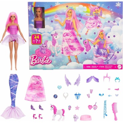 Mattel Barbie Rozprávkový Adventný kalendár 2025
